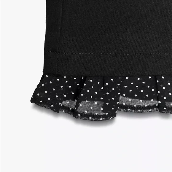 Ruffled mini flare pants - Picture 6 of 6